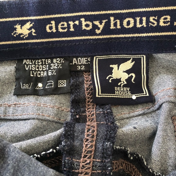DERBY HOUSE WOMENS RIDING JEANS SIZE 32 WAIST - Picture 9 of 10